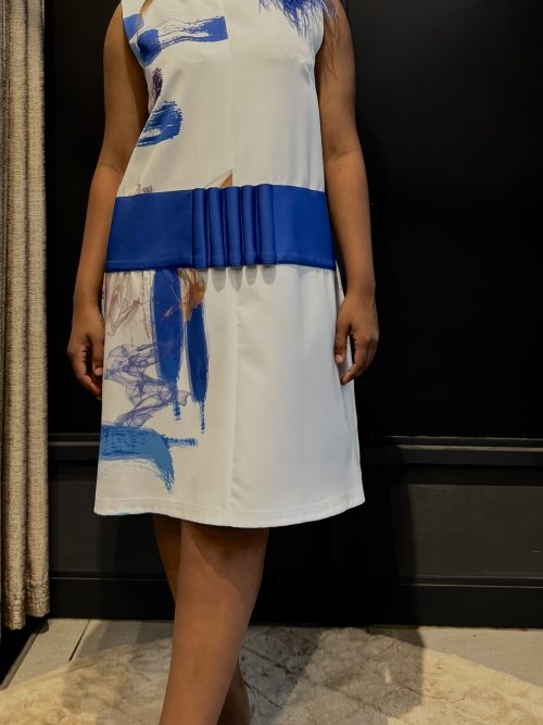 Blue Palette Luxe Dress